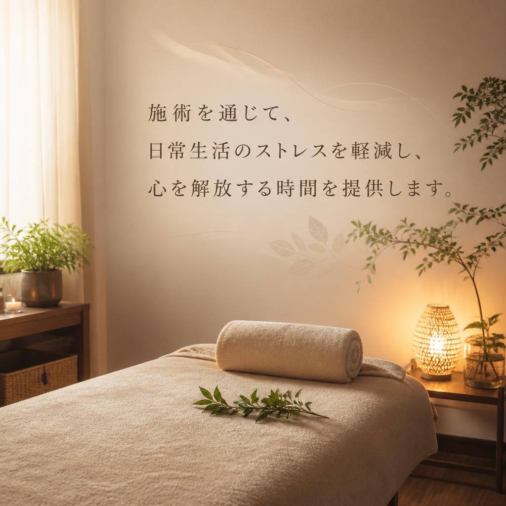 ストレスを解消し、リラックス