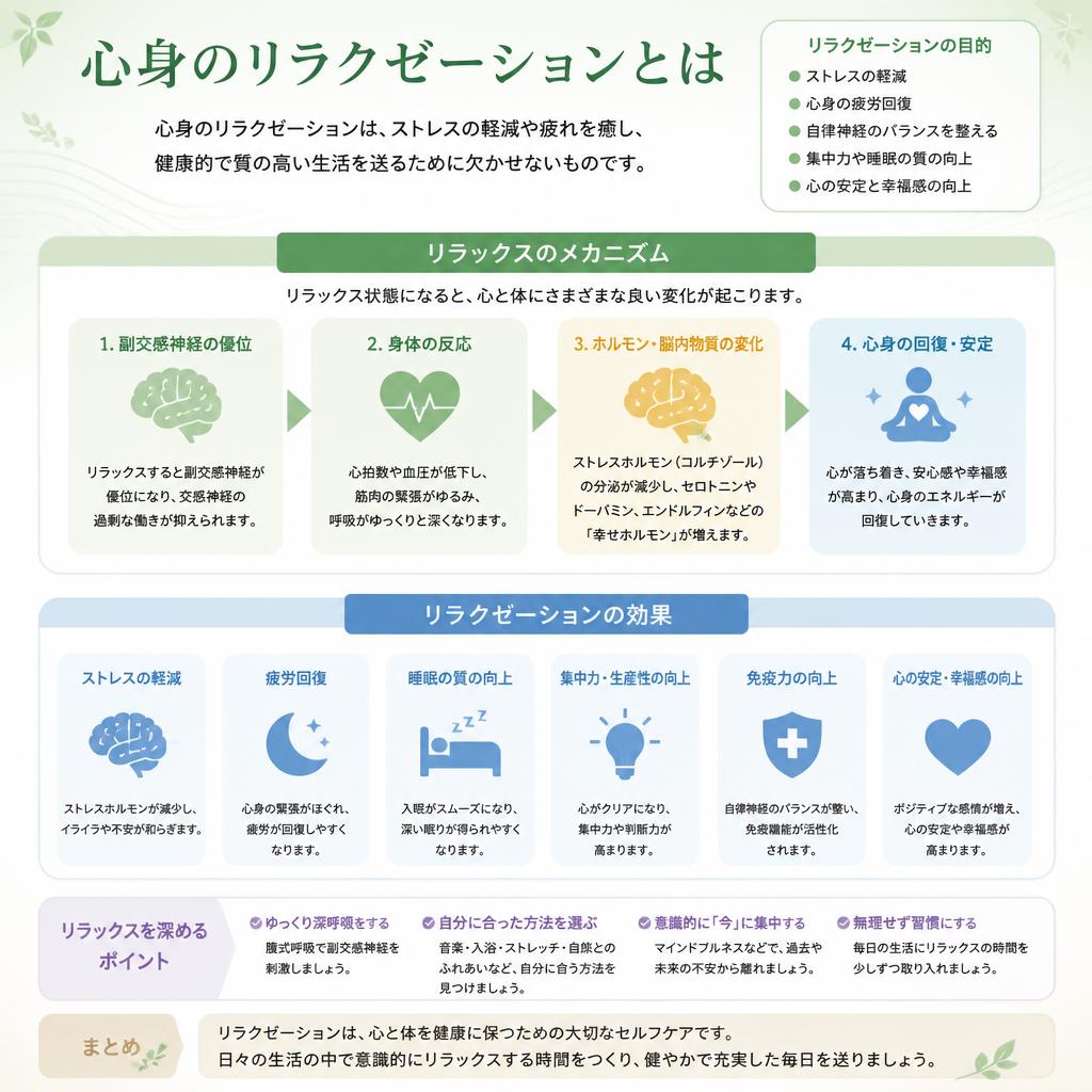 リラクゼーションの重要性