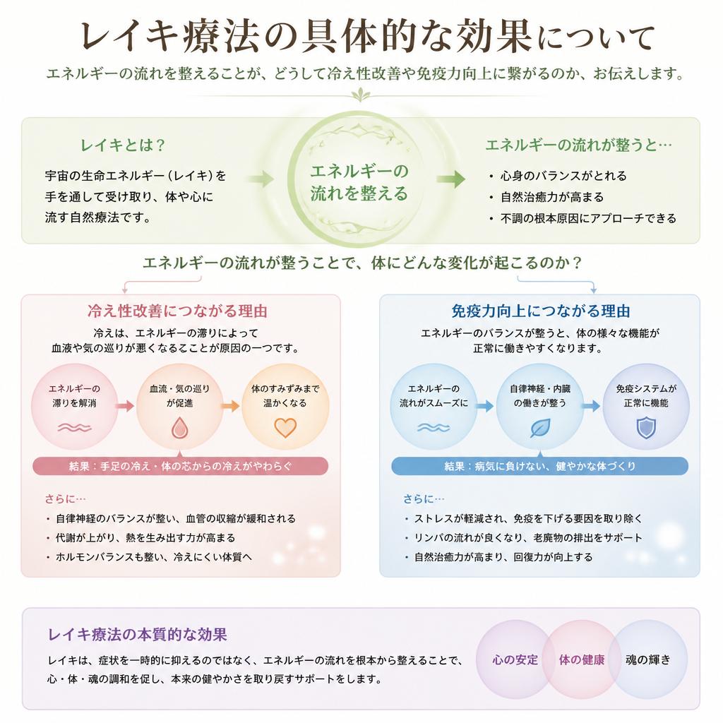 レイキ療法の効果とは