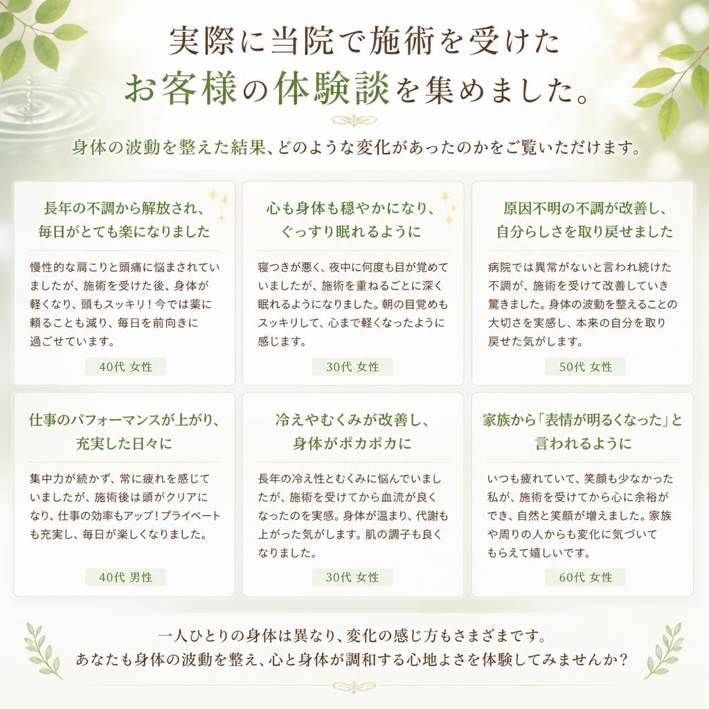 お客様の声